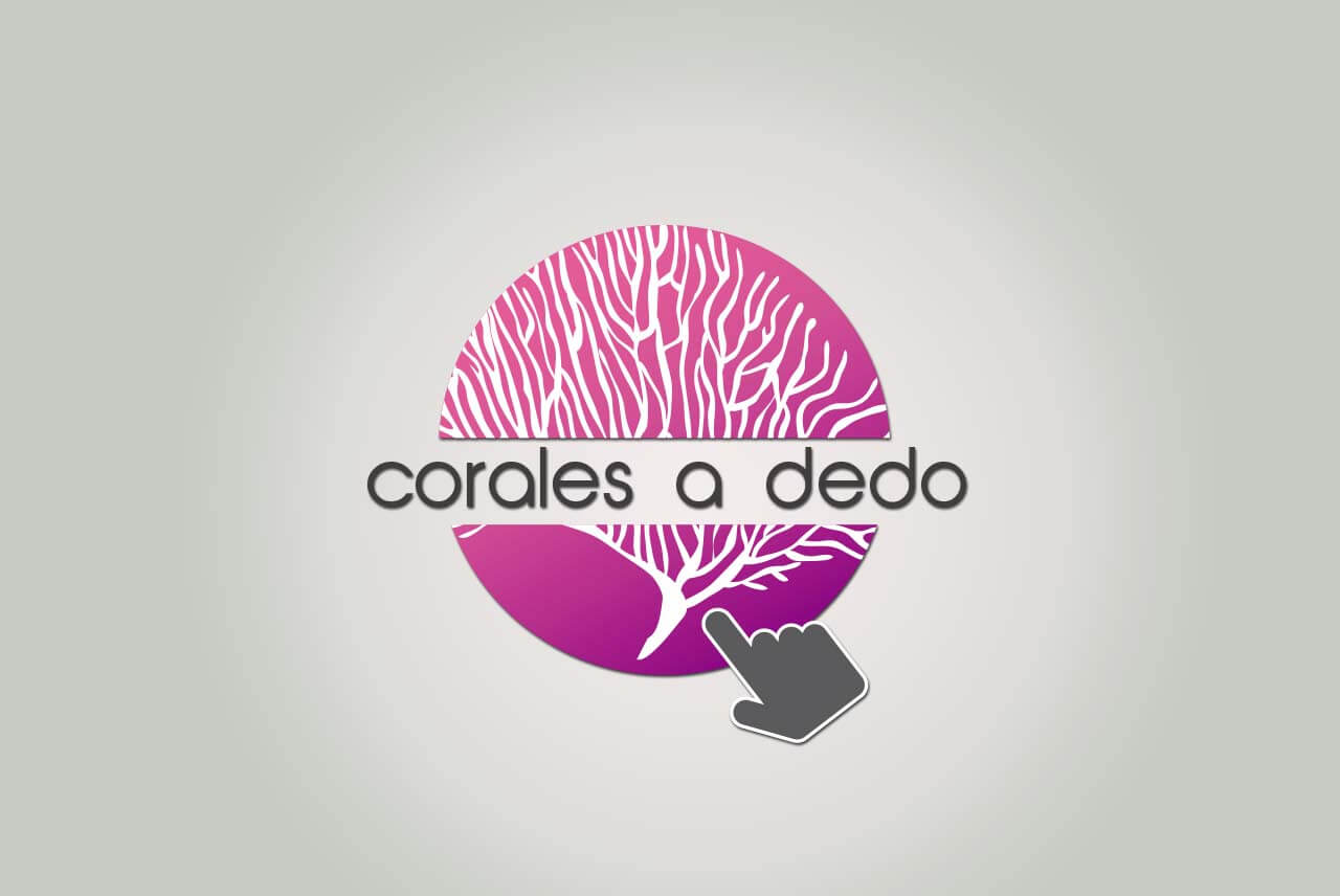 Diseño logotipo Corales a Dedo