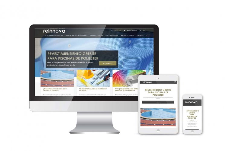 Diseño, desarrollo y posicionamiento SEO web Reinnova